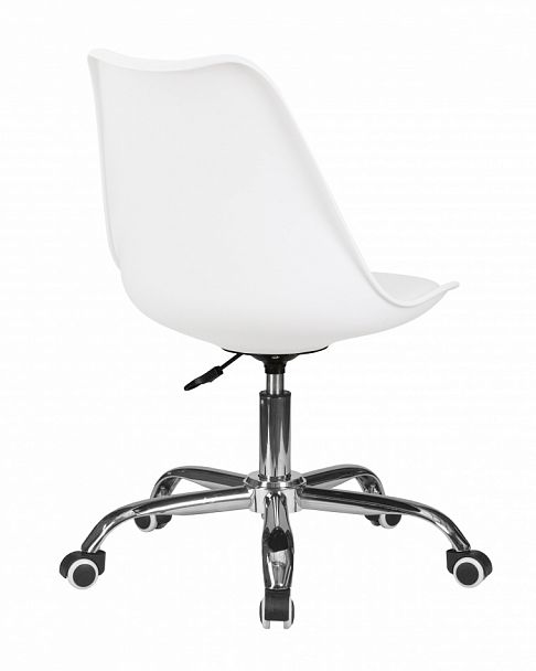 Офисное кресло для персонала DOBRIN MICKEY (белый) - Вид 7