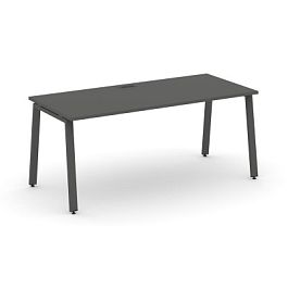 Стайл Проджект Директ Стол письменный SN-6A.SR-016.M Антрацит NEW/Металл Антрацит/Заглушка Металл Ан - Фото предпросмотра