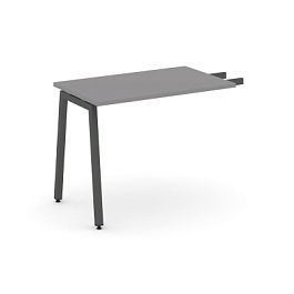 Стайл Проджект Брифинг приставка SN-4A.BR-001 Серый Пепел/Металл Антрацит 580*600*750 - Фото предпросмотра