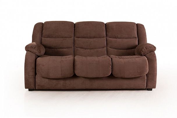 Ridberg 2 диван-кровать прямой велюр шоколад - Вид 4
