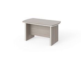 БЕРЛИН / BERLIN Стол приставной 1300х700х700 Дрифтвуд/Белый - Фото предпросмотра