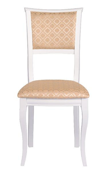 Обеденная группа стол Арей 140(180)х80х76 Белый и 4 стула Камир Белый/Бежевый жаккард - Вид 8