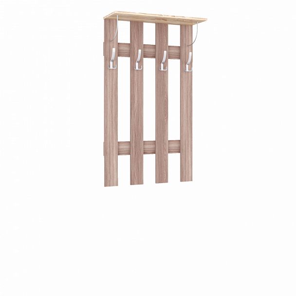 Ямайка Вешалка ЯПВ-1 (1185х700х260) ясень шимо/дуб сонома - Вид 1