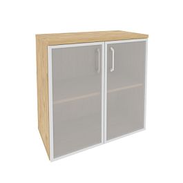 Onix Шкаф низкий широкий O.ST-3.2 R Тиквуд светлый 800*420*823 - Фото предпросмотра