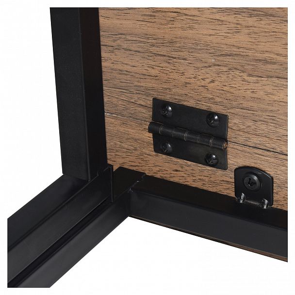 Стол на металлокаркасе BRABIX "LOFT CD-001", 800х440х740 мм, складной, цвет морёный дуб, 641209 - Вид 12