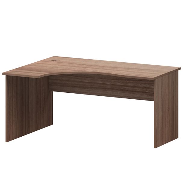 Стол эргономичный левый А-201.ЛВ Темный шимо 1600x1200x760 Арго - Вид 1