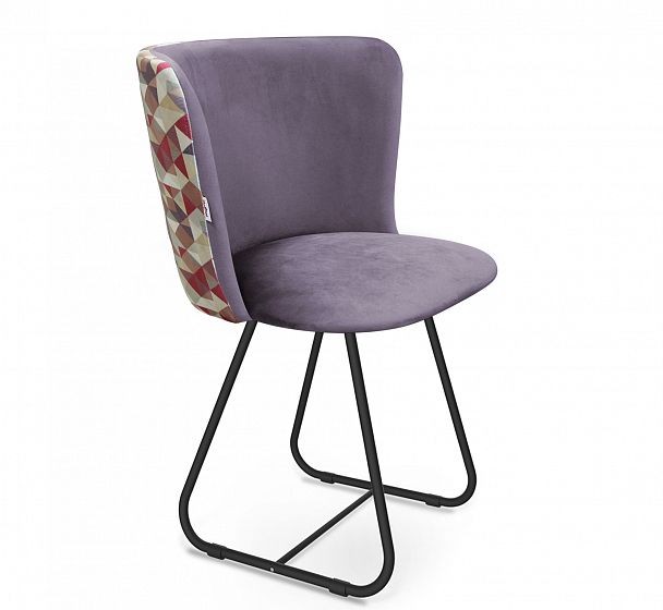 Стул Sheffilton SHT-ST36-4/S38 сумеречная орхидея/черный муар - Вид 2