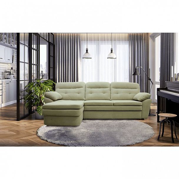 Угловой диван "Марракеш" с оттоманкой - Вид 1