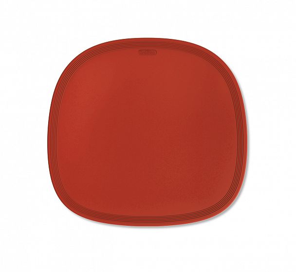 Стул подъемно-поворотный Sheffilton SHT-ST85-2/S121М пластиковый офисный красный/черный муар - Вид 4