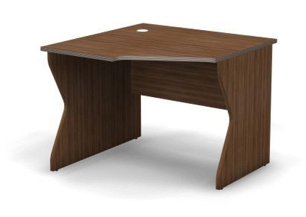 SMART/СМАРТ RS011-95Х95 Стол эргономичный левый 950х950х737 Дуб Катания - Вид 1