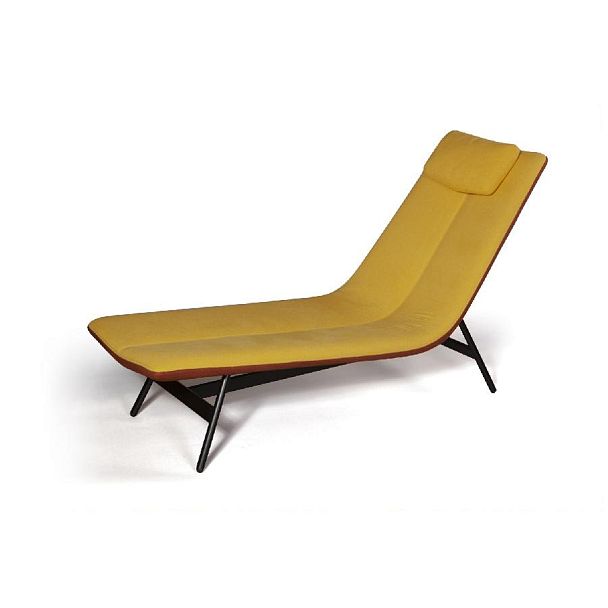 Шезлонг Sigma, желто-оранжевый - Вид 2