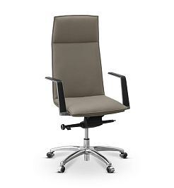 Кресло Соло экокожа экокожа премиум / светло-бежевая CN1112 - Фото предпросмотра