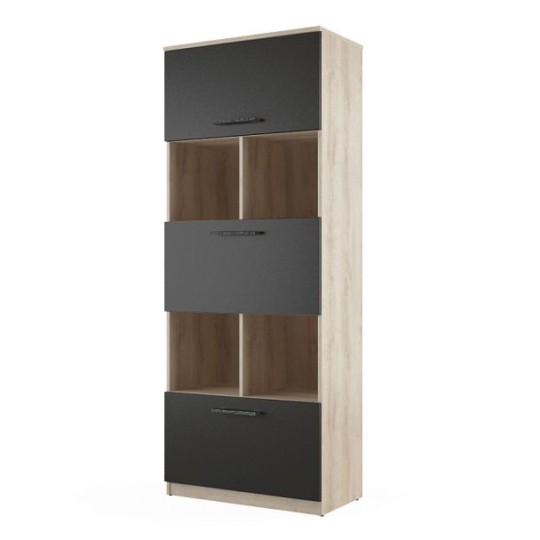 Шкаф для бумаг Spring 78x42x199 дуб каньон - Вид 1