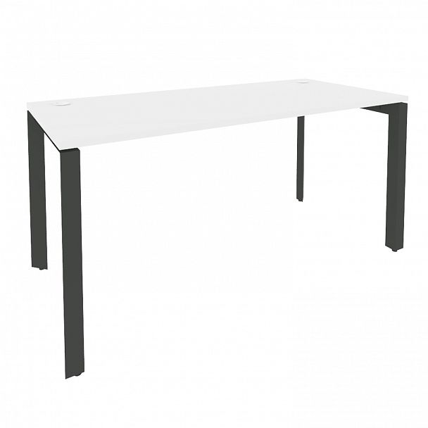 Стол рабочий "Onix" O.MP-SP-4.7 белый/антрацит - Вид 1