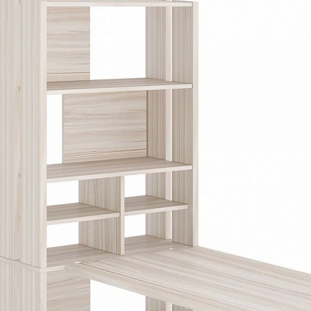 Стол компьютерный Домино Лайт СТЛ-ОВХ+С120Прям Карамель - Вид 4