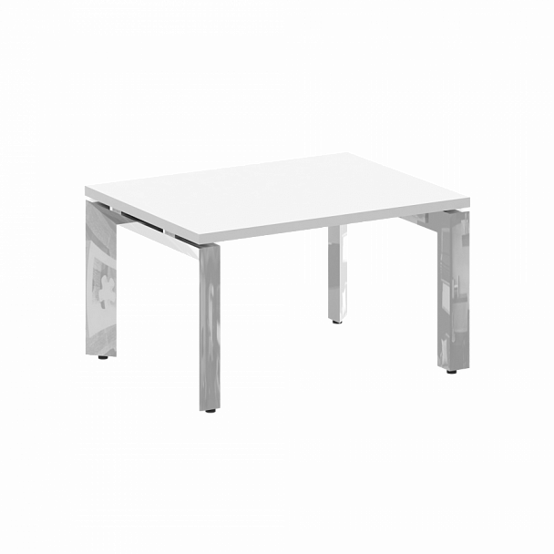 Стол журнальный на П-образном м/к "ONIX DIRECT LUX" M-O.MP-SJ-1 белый - Вид 1