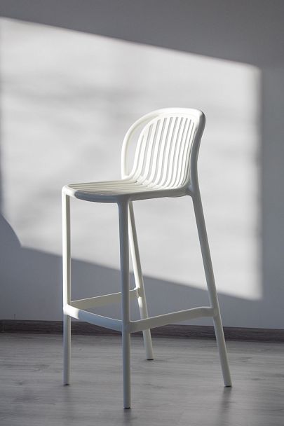 Стул барный Sheffilton SHT-S182-1 белый - Вид 4