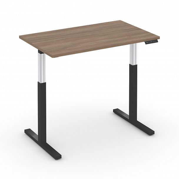 Стол электроподъемный "MOVE UP" MV.SE-2.7 Черный металл / Дуб Аризона - Вид 2