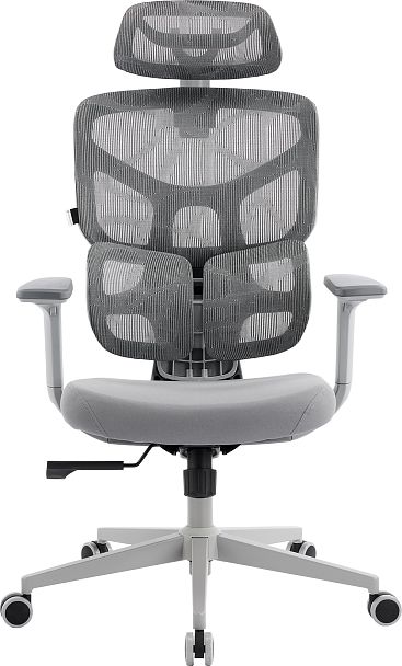 Эргономичное кресло Everprof Omega Grey (Омега Грэй) Сетка Серый - Вид 2
