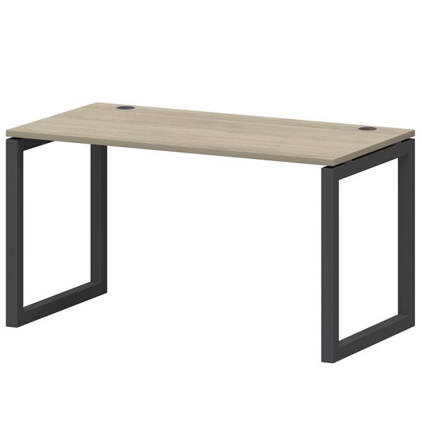 Стол на металлокаркасе СМС25-О-18К.73.Пр50 Кронберг/Антрацит 1800x730x750 Смарт - Вид 1