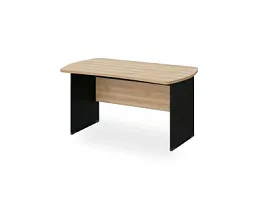 БЕРЛИН / BERLIN Стол симметричный 1800х850х740 Акация/Черный - Фото предпросмотра