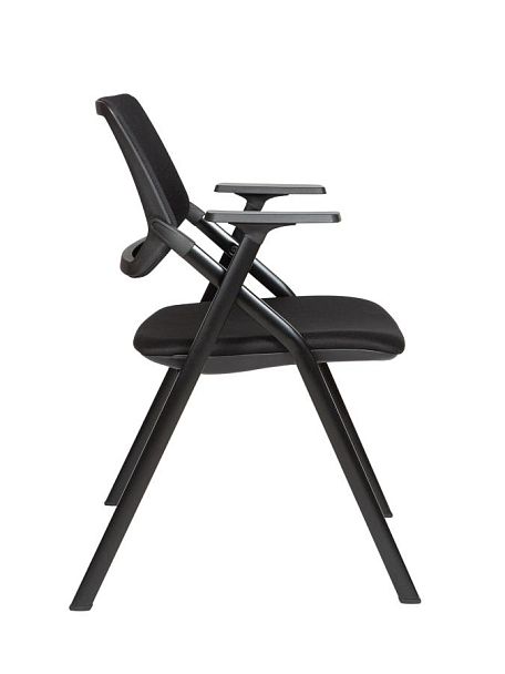 Стул / Step / черный пластик / черная сетка / черная ткань - Вид 4