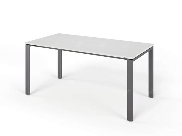 ЛАЙТ / LIGHT RLG015-16x8 Прямоугольный стол 160x80x75 Белый - Вид 1