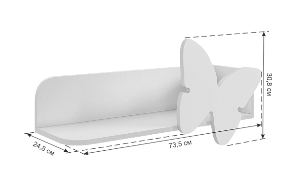 Комплект детской мебели "Зефир К3" ДК03Зефир.3197 - Вид 3