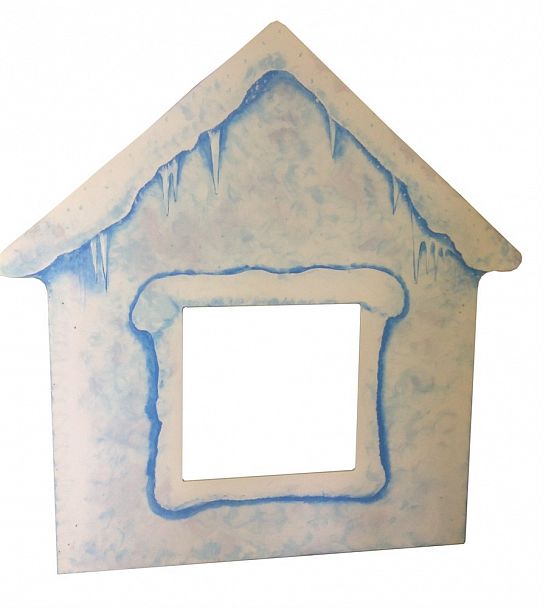 Декорация избушка зимняя - Вид 1