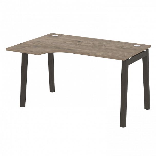 Стол эргономичный "Onix wood" OW.SA-2 тиквуд темный/дуб темный - Вид 2