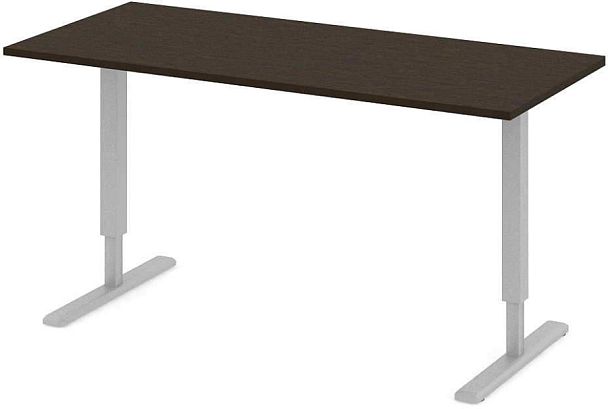 Стол офисный рабочий С-ТРС56 "Трансформер"  ПК-ТРС-СТ180Х80/ЭР-В1-179 дуб ферраре - Вид 1