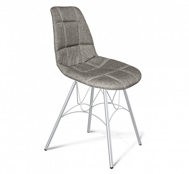 Стул Sheffilton SHT-ST29-С/S100 пепельный пепельный/хром лак - Вид 2