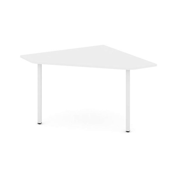 Стайл Проджект Угловой элемент перег. стола SN-4.UPRG-031 Белый/Металл Белый 1180*1180*750 - Вид 1