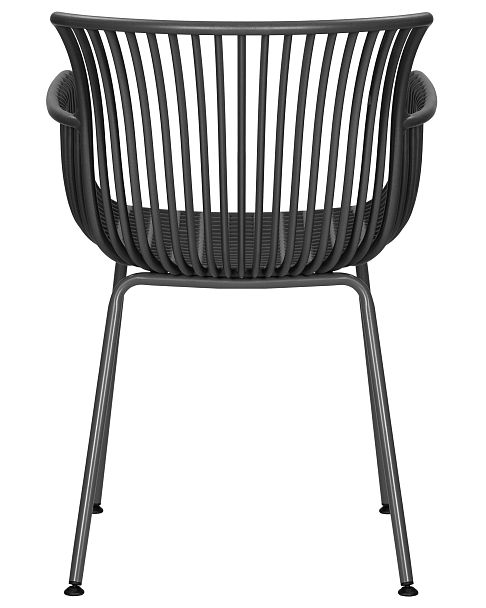 Стул обеденный DOBRIN ROSS (темно-серый (GR-04) без подушки) - Вид 5