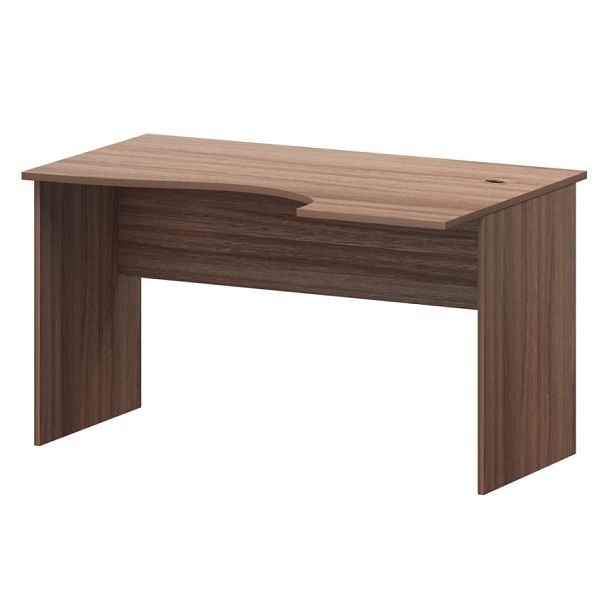 Стол эргономичный правый А-200.ПР Темный шимо 1400x900x760 Арго - Вид 1