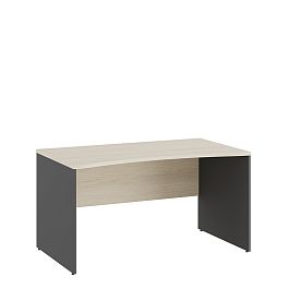 Стол линза Tess 140x80x75 дуб шамони светлый - Фото предпросмотра