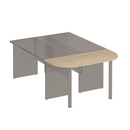 Брифинг-приставка без опор Формула ФР 432 вяз светлый - Фото предпросмотра