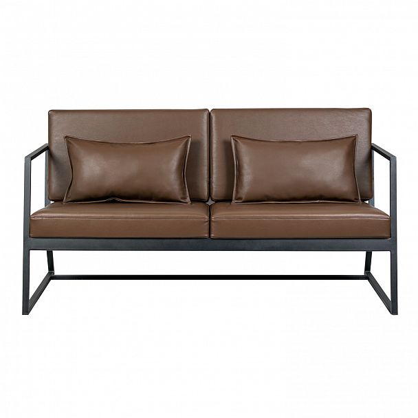 Диван Стэйт Гросс, экокожа Senator Coffee col.8 - Вид 4