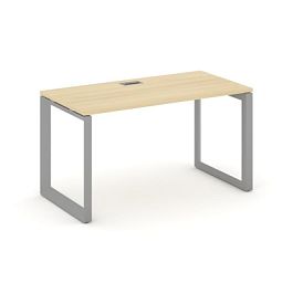 Style Project Next Стол письменный SN-59O.SP-011 Акация Лорка/Металл Серый/Серебро Заглушка 980*700*750 - Фото предпросмотра