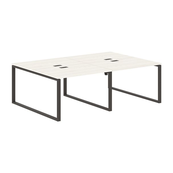 Стол 4-х местный EQWST 2316 Ясень Траун/Мокко 2326х1606х750 EDIS - Вид 1