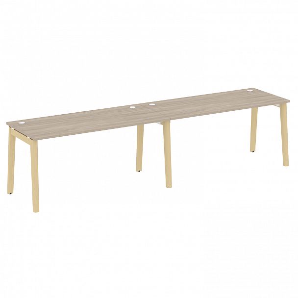 Рабочая станция "Onix wood" OW.RS-2.4.7 дуб аттик/дуб светлый - Вид 1