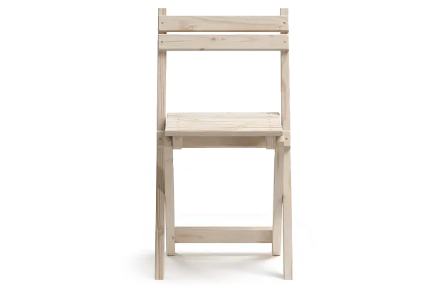 Стул складной деревянный, сосна, цвет натуральный - Вид 3