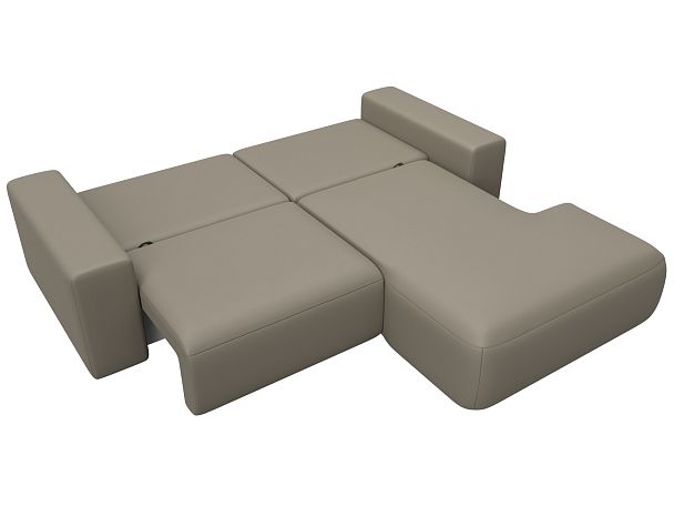 Диван угловой Лига-036 НПБ Классик правый угол Экокожа бежевый - Вид 9