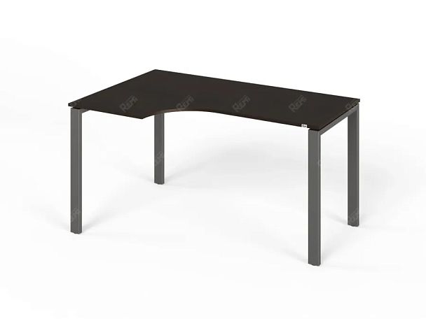 ЛАЙТ / LIGHT RLG016-12x9L Угловой стол 140x90x75 Венге - Вид 1