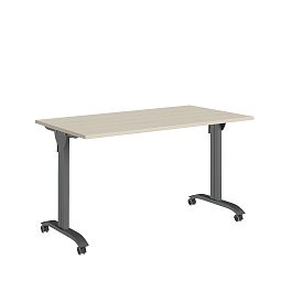 Стол мобильный складной Trend Metal 140x72x75 дуб феррара - Фото предпросмотра