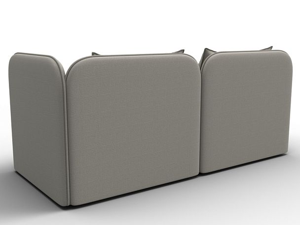 Тахта Лига-094 НПБ Рогожка бежевый - Вид 5