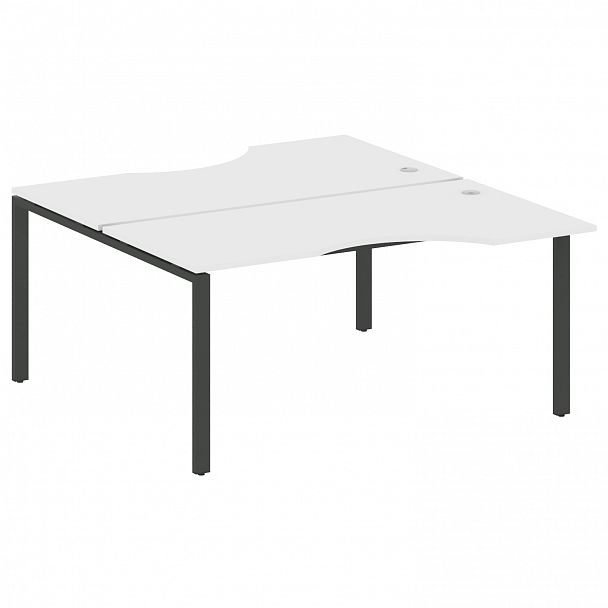 Рабочая станция "Metal System" БП.РАС-СА-2.1 белый/антрацит - Вид 1