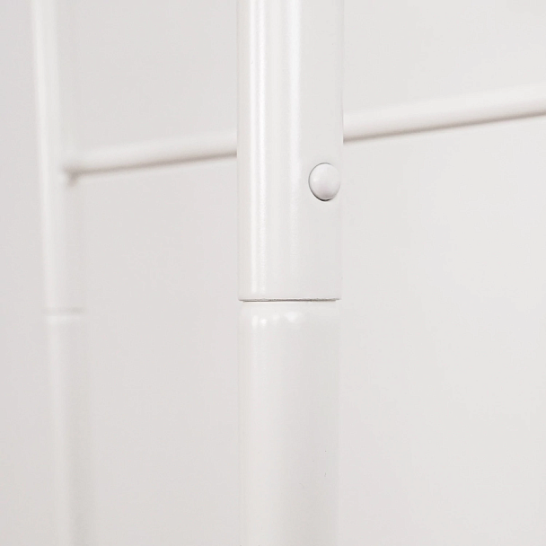 Вешалка-стойка костюмная "Стиль-3", 1080х470х350 мм, металл, белая, ВНП 300 Б - Вид 5