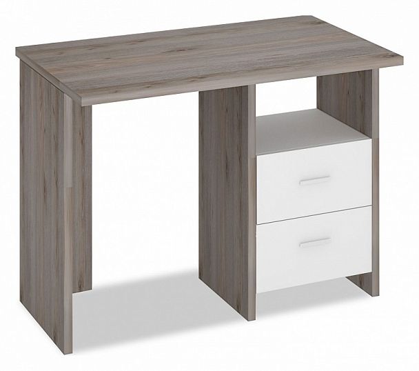 Стол письменный Домино Лайт СКЛ-Прям100 Белый/Нельсон - Вид 1