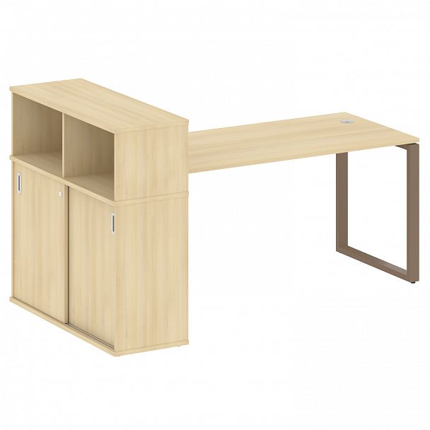 Рабочая станция "Metal System" БО.РС-СШК-3.4 акация/мокко - Вид 1